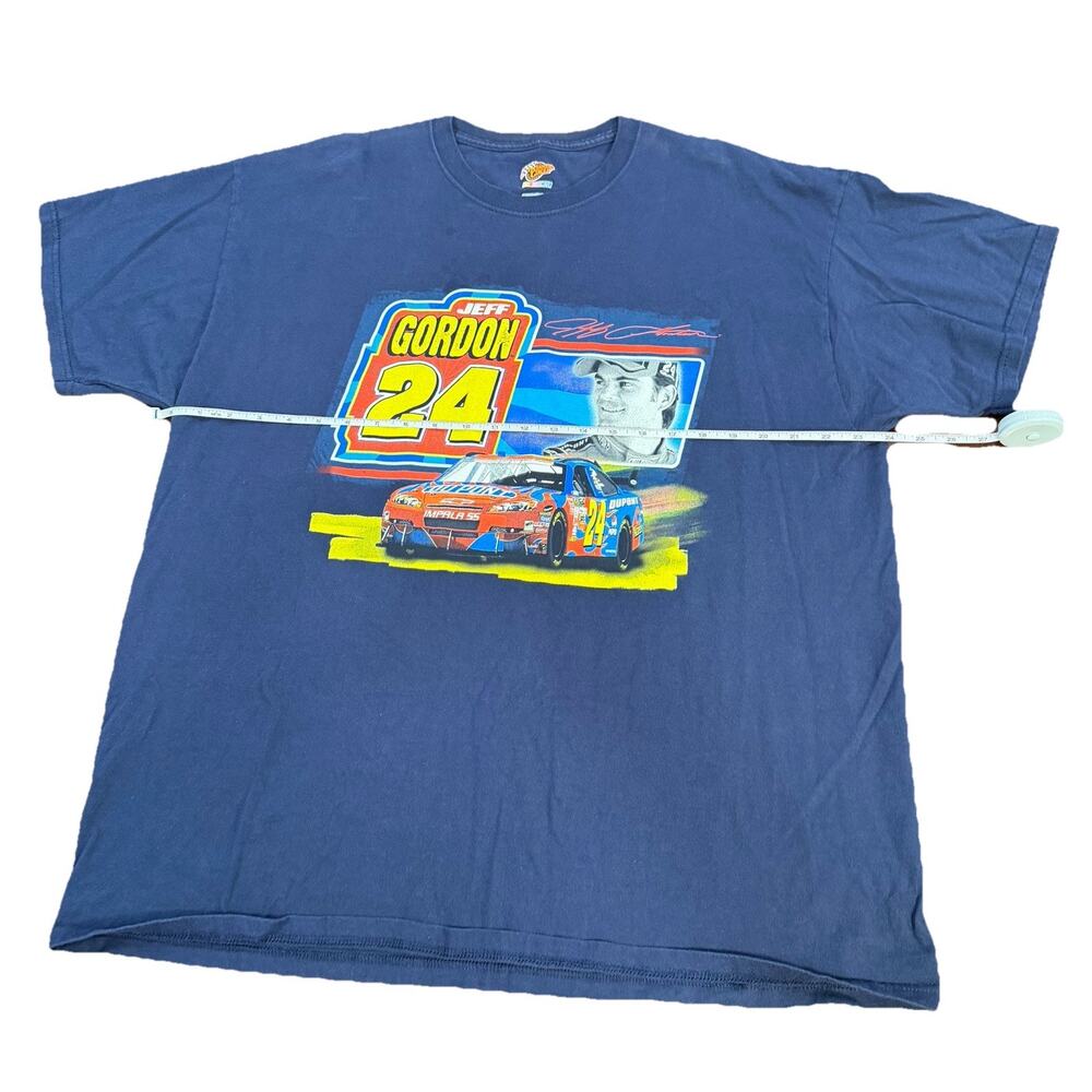 VTG NASCAR Winner's Circle Jeff Gordon T-Shirt Blue Men 2XL Classic - Picture 4 of 13